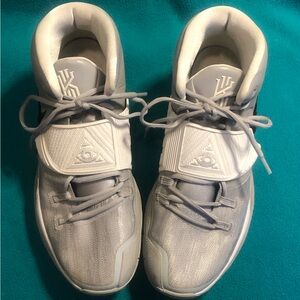 Nike Kyrie 6 Team 'Wolf Grey' Basketball Shoe Sz 14